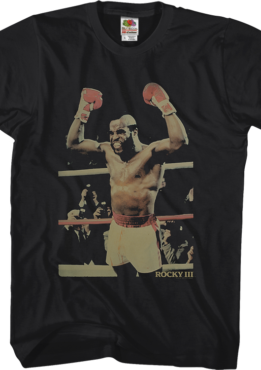 Trevco Clubber Lang Celebrating Rocky III T-Shirt - main product image