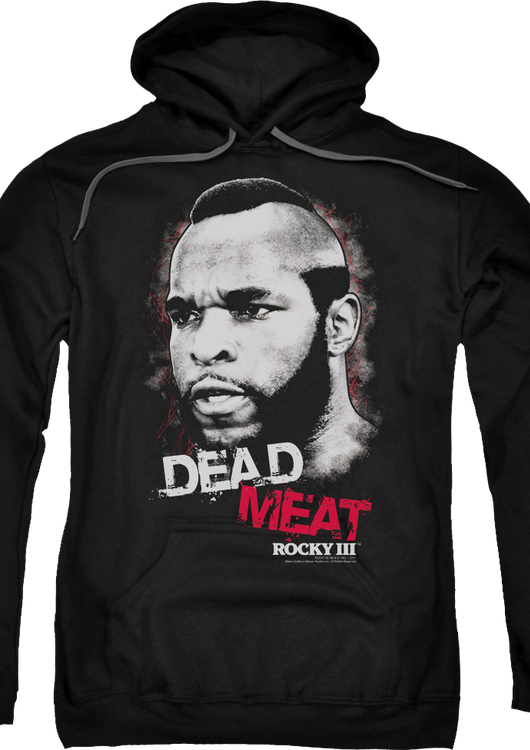Clubber Lang Dead Meat Rocky 3 Hoodie - main product image