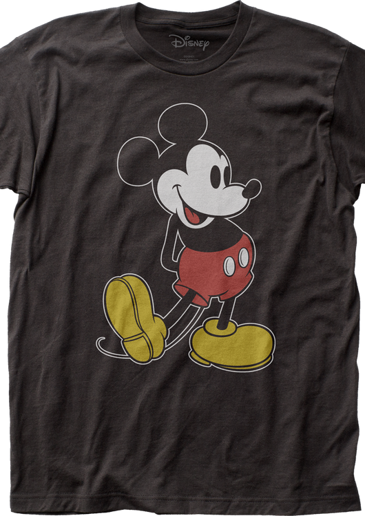 Coal Mickey Mouse T-Shirt - main product image