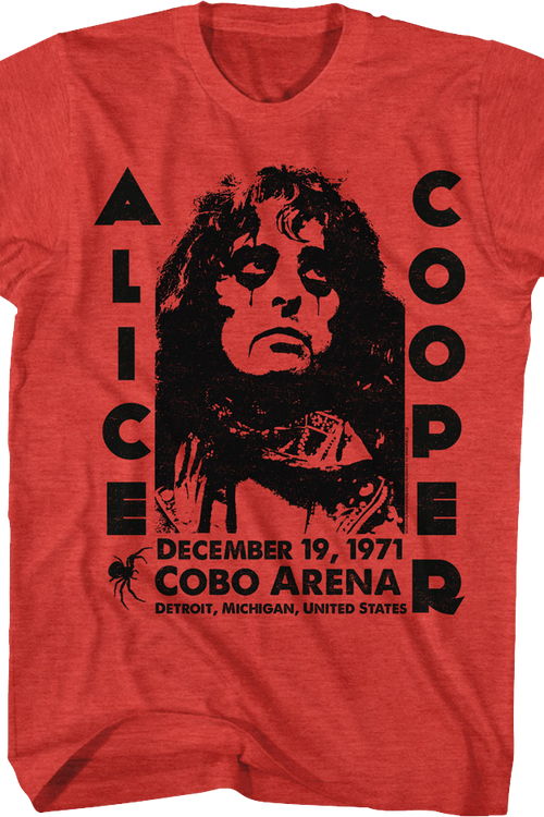 Cobo Arena Alice Cooper T-Shirtmain product image