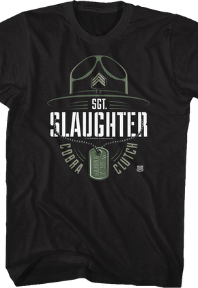 Black Cobra Clutch Sgt. Slaughter T-Shirt