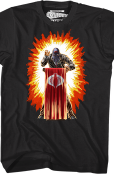 Cobra Commander Box Art GI Joe T-Shirt