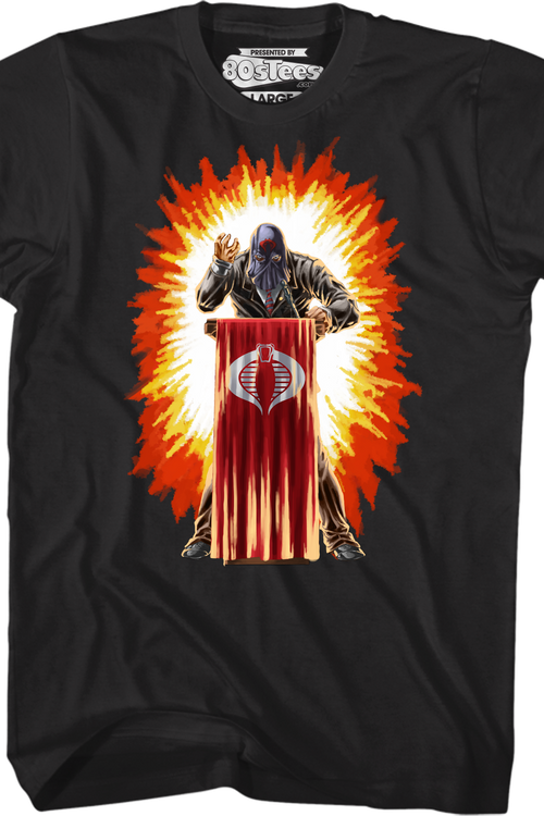 Cobra Commander Box Art GI Joe T-Shirt - main product image