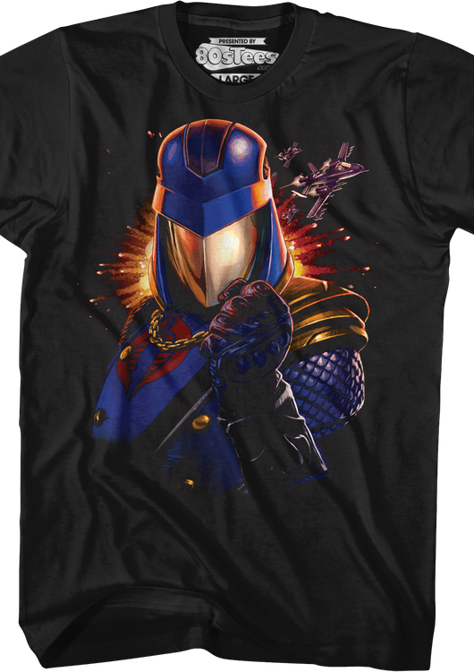 Cobra Commander Classified Attack Mode GI Joe T-Shirt - main product image