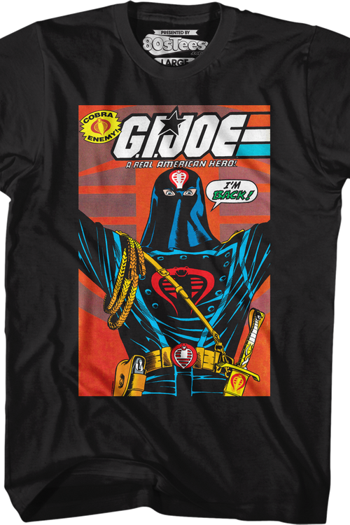 Cobra Commander Seeds Of Empire Cover GI Joe T-Shirtmain product image