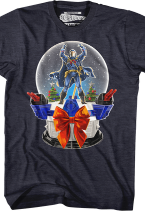 Cobra Commander Snow Globe GI Joe T-Shirt