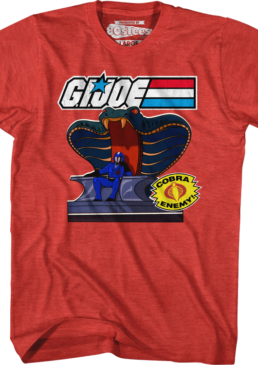 Cobra Commander Throne GI Joe T-Shirt - main product image
