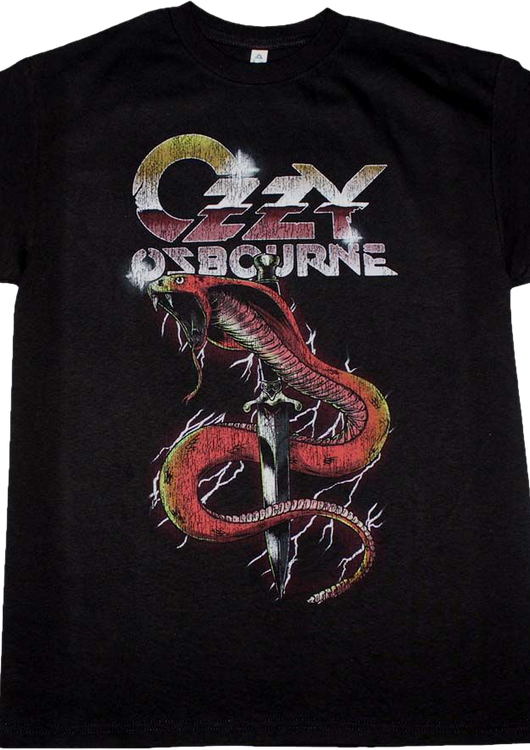 Rockline Cobra Dagger Ozzy Osbourne T-Shirt - main product image