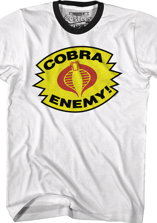 Cobra Enemy GI Joe Ringer Shirt - main product image