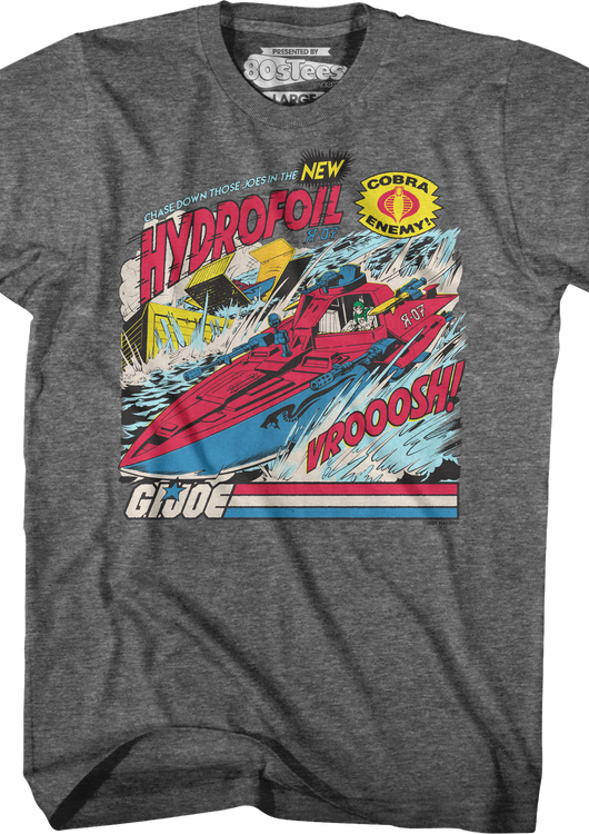 Cobra Hydrofoil GI Joe T-Shirt - main product image