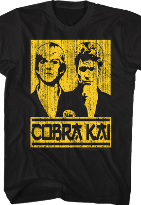 Cobra Kai Johnny and Kreese Karate Kid T-Shirt
