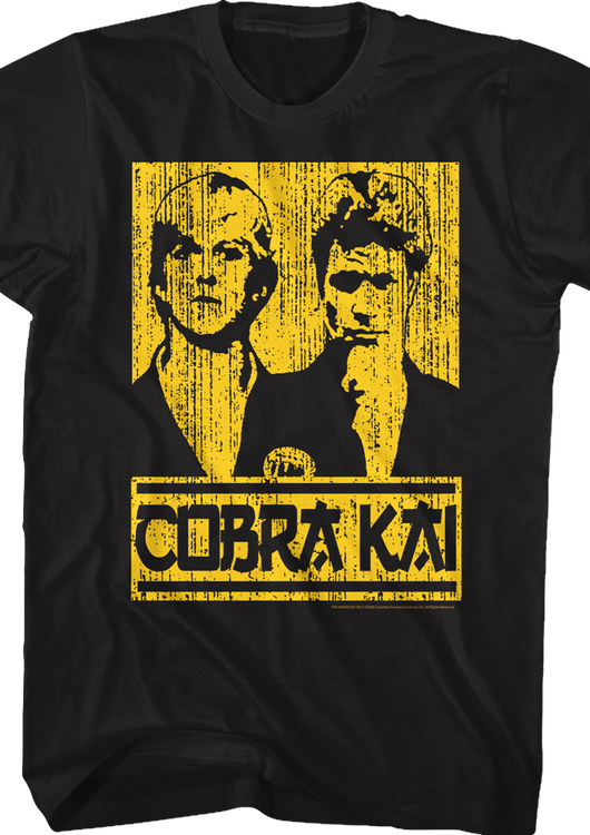 Cobra Kai Johnny and Kreese Karate Kid T-Shirt - main product image