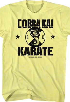 Circle Cobra Kai Logo Karate Kid T-Shirt