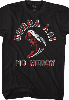 Cobra Kai No Mercy Karate Kid T-Shirt
