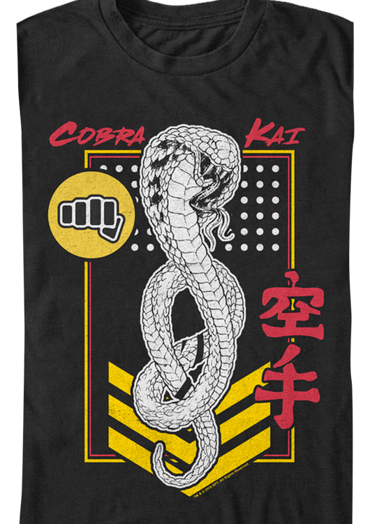 Cobra Kai Patch Karate Kid Shirt - main product image