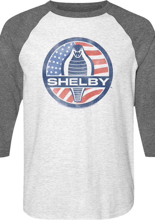 Cobra Logo Shelby Raglan Baseball Shirt - main product image