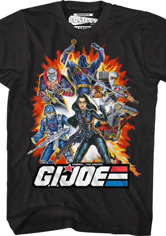 Cobra The Enemy Group GI Joe T-Shirt - main product image