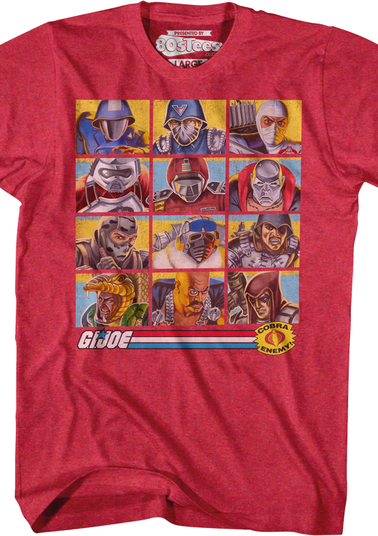 Cobra's Dirty Dozen GI Joe T-Shirt - main product image