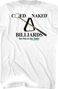 Billiards Coed Naked T-Shirt