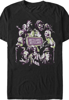 Collage Beetlejuice T-Shirt