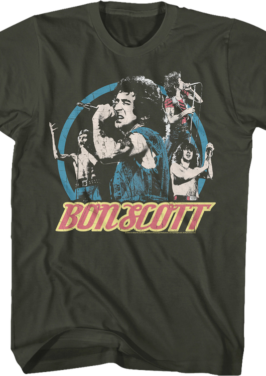 Collage Bon Scott T-Shirt - main product image