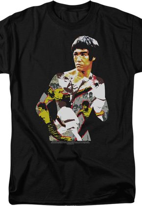 Body Collage Bruce Lee T-Shirt