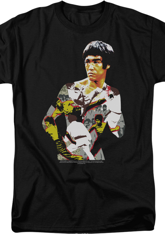 Body Collage Bruce Lee T-Shirt - main product image