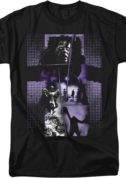 Purple Collage Exorcist T-Shirt - main product image