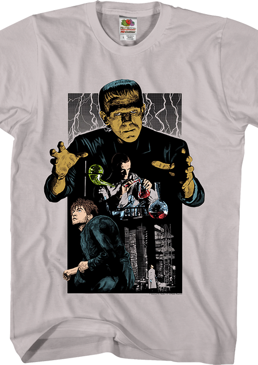 Collage Frankenstein T-Shirt - main product image