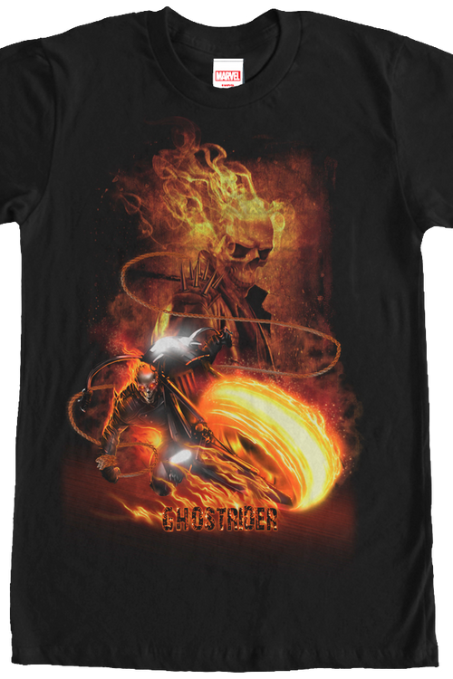 Collage Ghost Rider T-Shirt - main product image