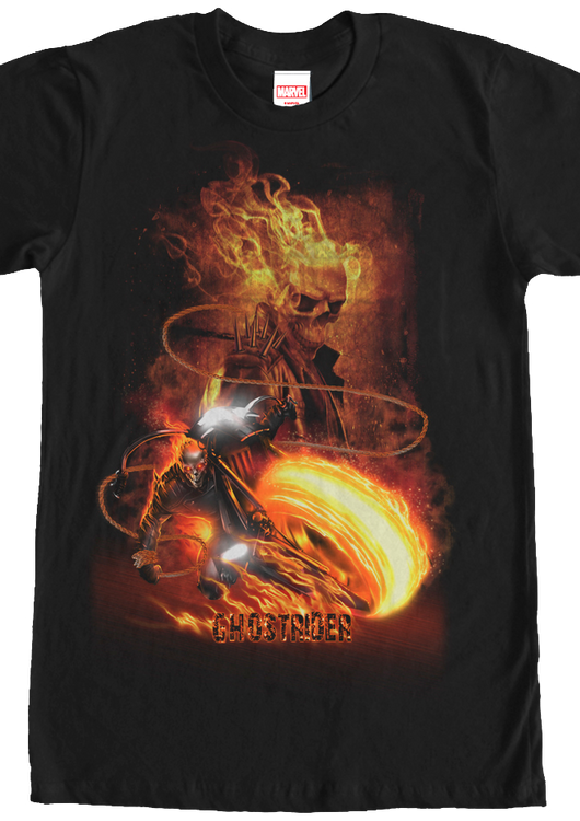 Collage Ghost Rider T-Shirt - main product image