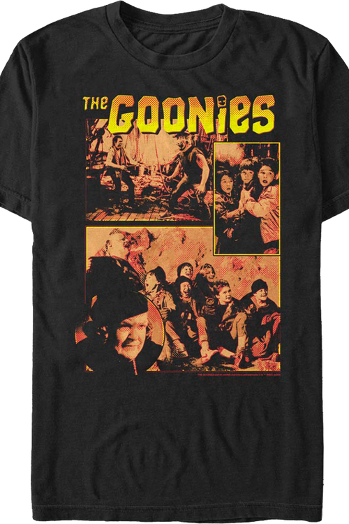 Panels Collage Goonies T-Shirtmain product image