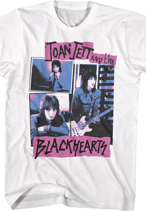 Collage Joan Jett And The Blackhearts T-Shirt