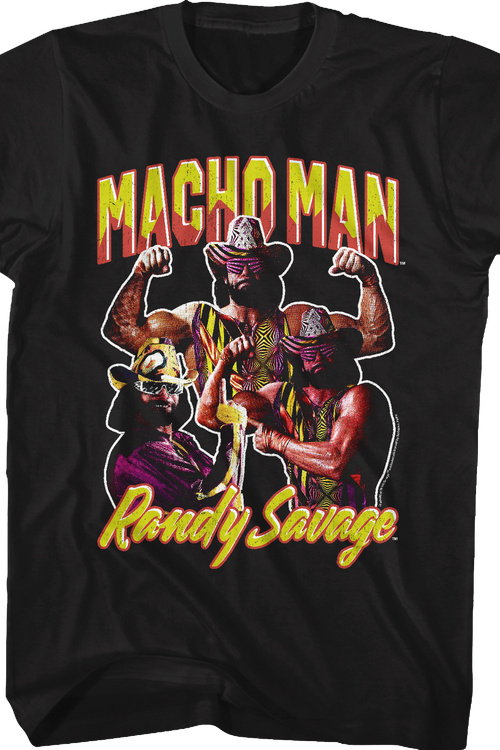 Collage Macho Man Randy Savage Shirtmain product image