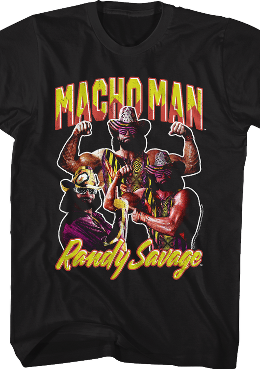 Collage Macho Man Randy Savage Shirt - main product image
