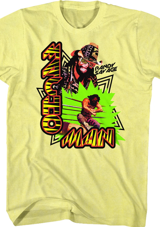 Collage Macho Man Randy Savage T-Shirt - main product image