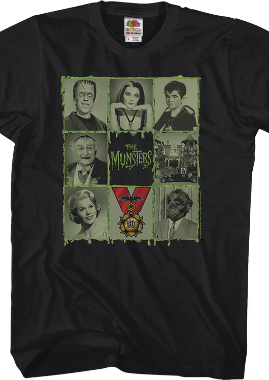 Collage Munsters T-Shirt - main product image