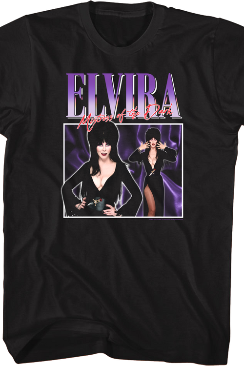 Collage Poses Elvira T-Shirtmain product image