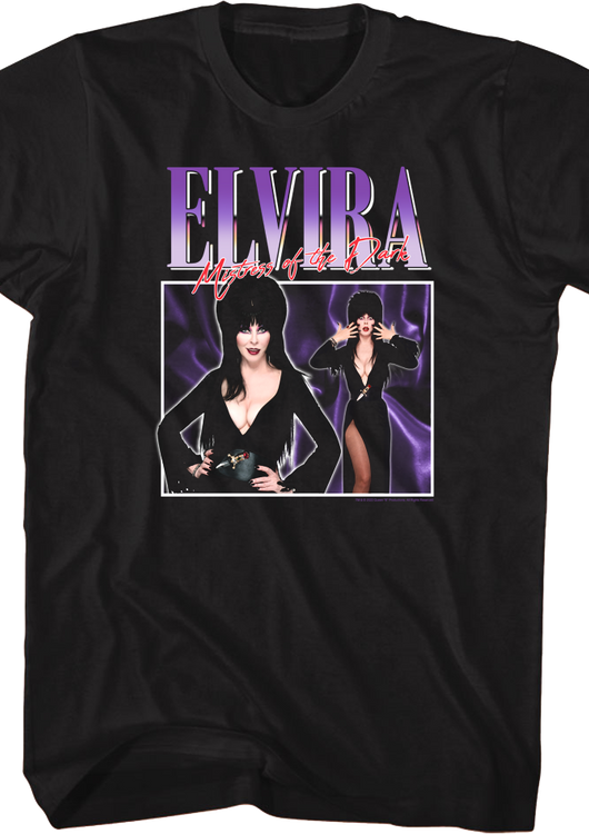 Collage Poses Elvira T-Shirt - main product image