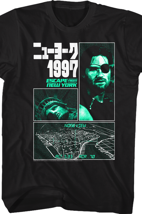 Collage Poster Escape From New York T-Shirtmain product image