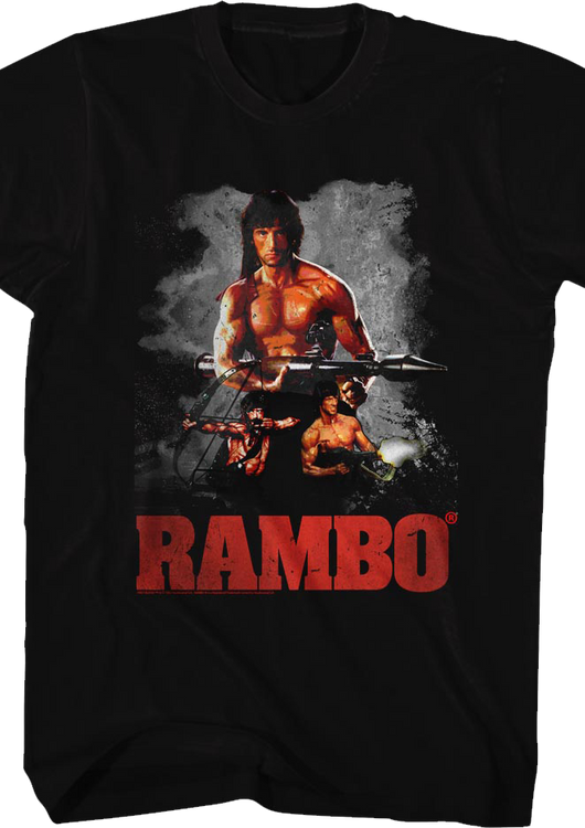 Collage Rambo T-Shirt - main product image