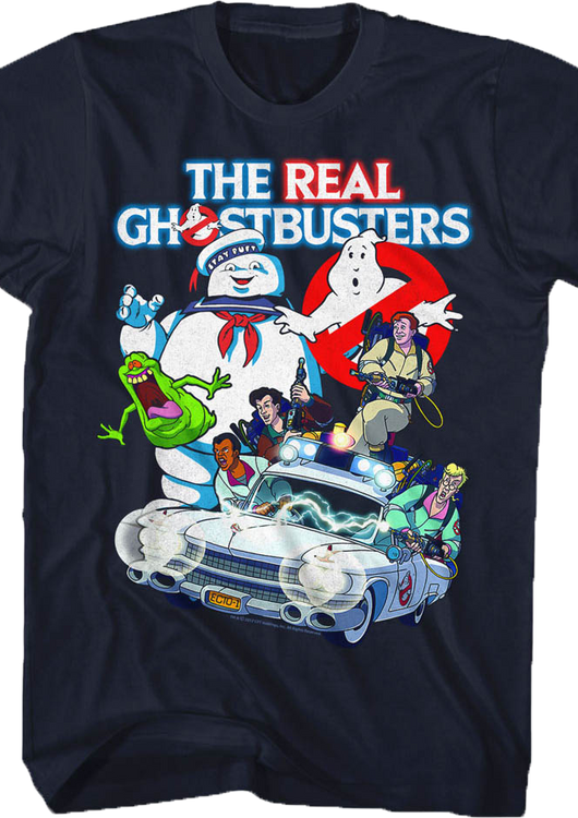 Collage Real Ghostbusters T-Shirt - main product image