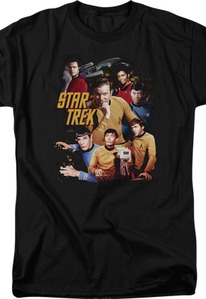 Collage Star Trek T-Shirt