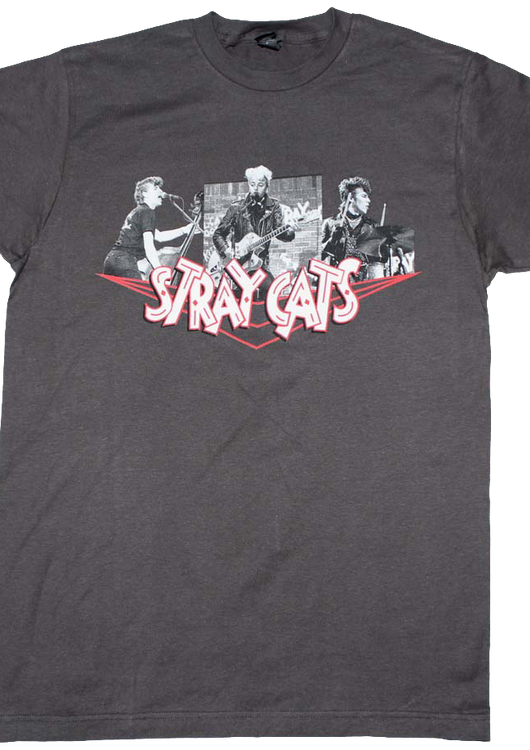 Collage Stray Cats T-Shirt - main product image