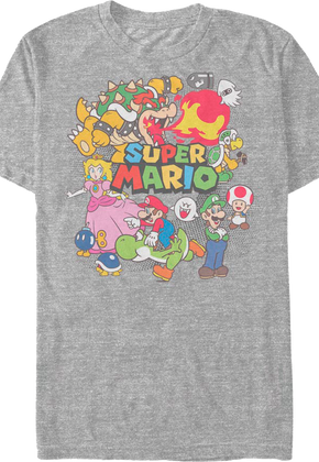 Collage Super Mario Bros. T-Shirt