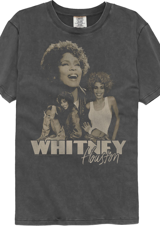 Collage Whitney Houston Comfort Colors Brand T-Shirt - main product image