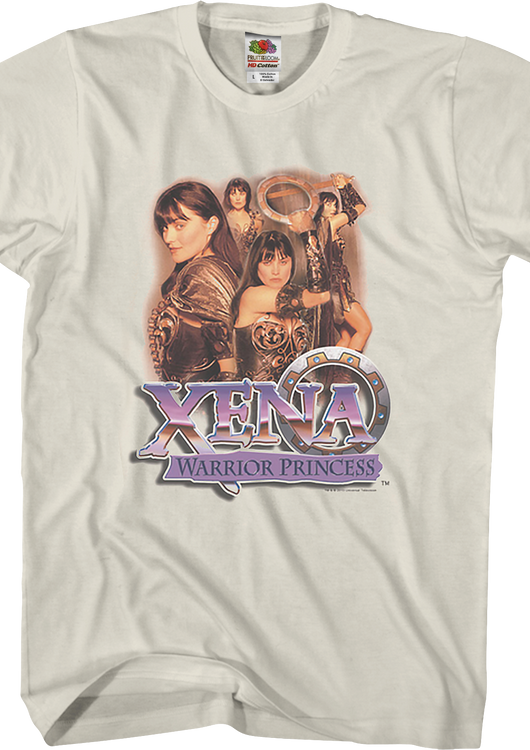 Collage Xena Warrior Princess T-Shirt - main product image