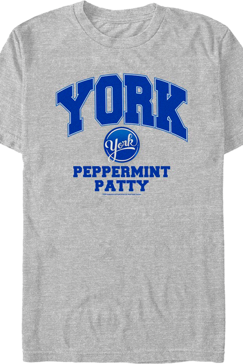 Collegiate Logo York Peppermint Patty Hershey T-Shirt - main product image
