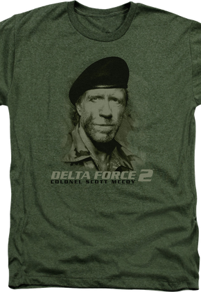 Colonel Scott McCoy Delta Force 2 T-Shirt