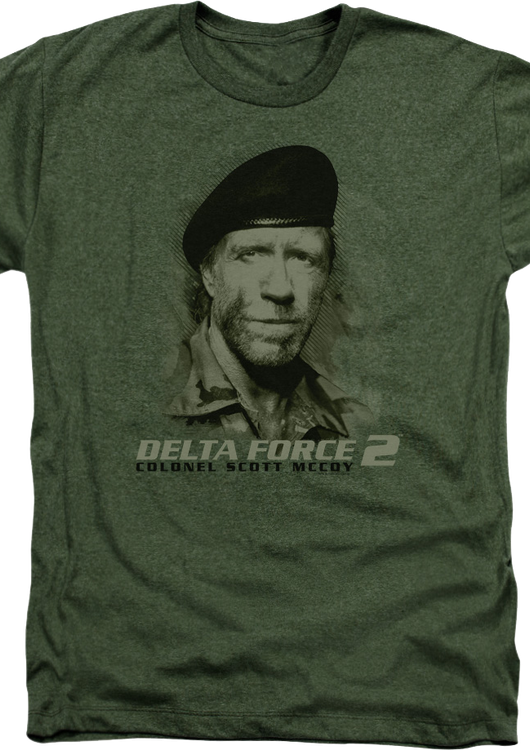 Colonel Scott McCoy Delta Force 2 T-Shirt - main product image